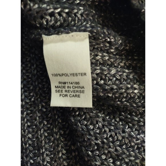 89th + Madison Sweater Size L Gray High Neck - Picture 9 of 9